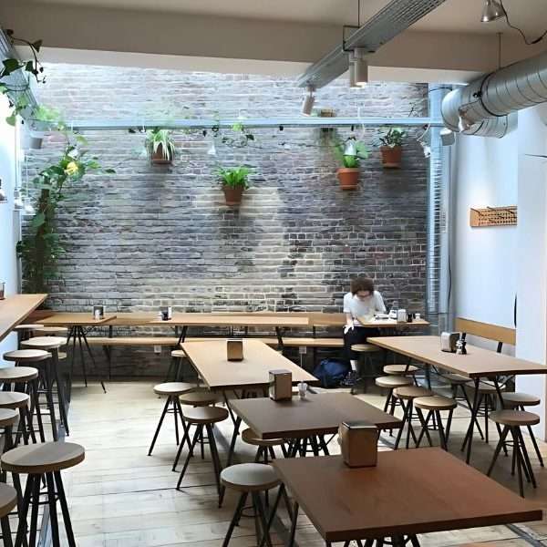 BINTJE RESTAURANT IXELLES BRUXELLES REFORMED BY FRAME ARCHITECTS