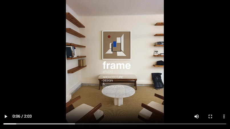 FRAME STUDIO architecture projects 2021